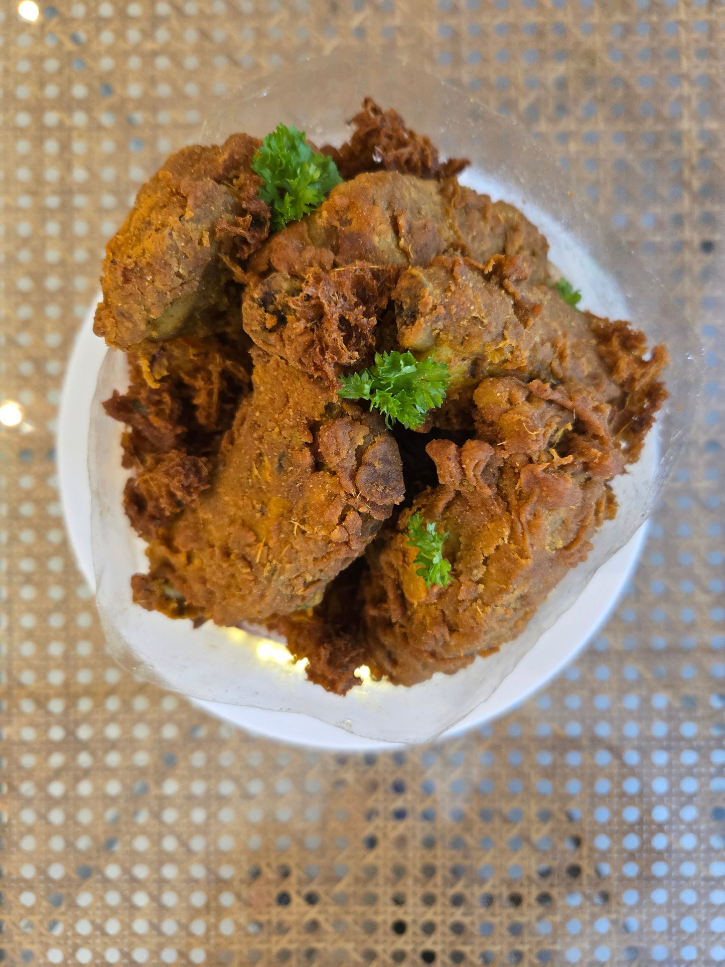 Cripsy Pork Ribs Berempah Pork Lard Nasi Lemak Cake (6 inch)