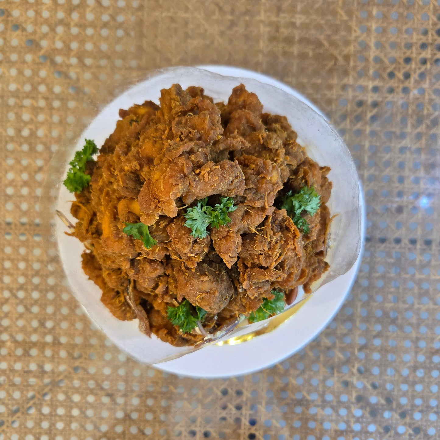 Ayam Goreng Berempah Pork Lard Nasi Lemak Cake (6inch)