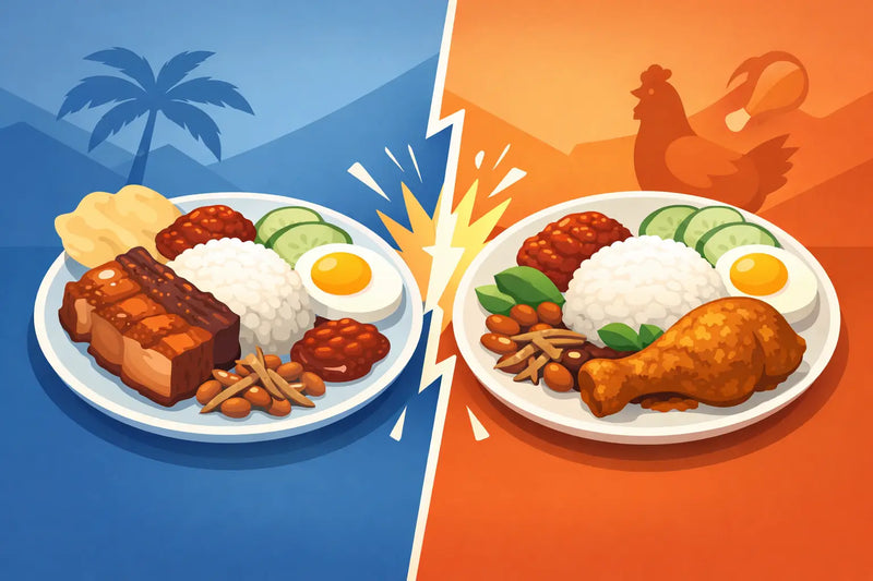 Pork Nasi Lemak vs Chicken: Which Wins?