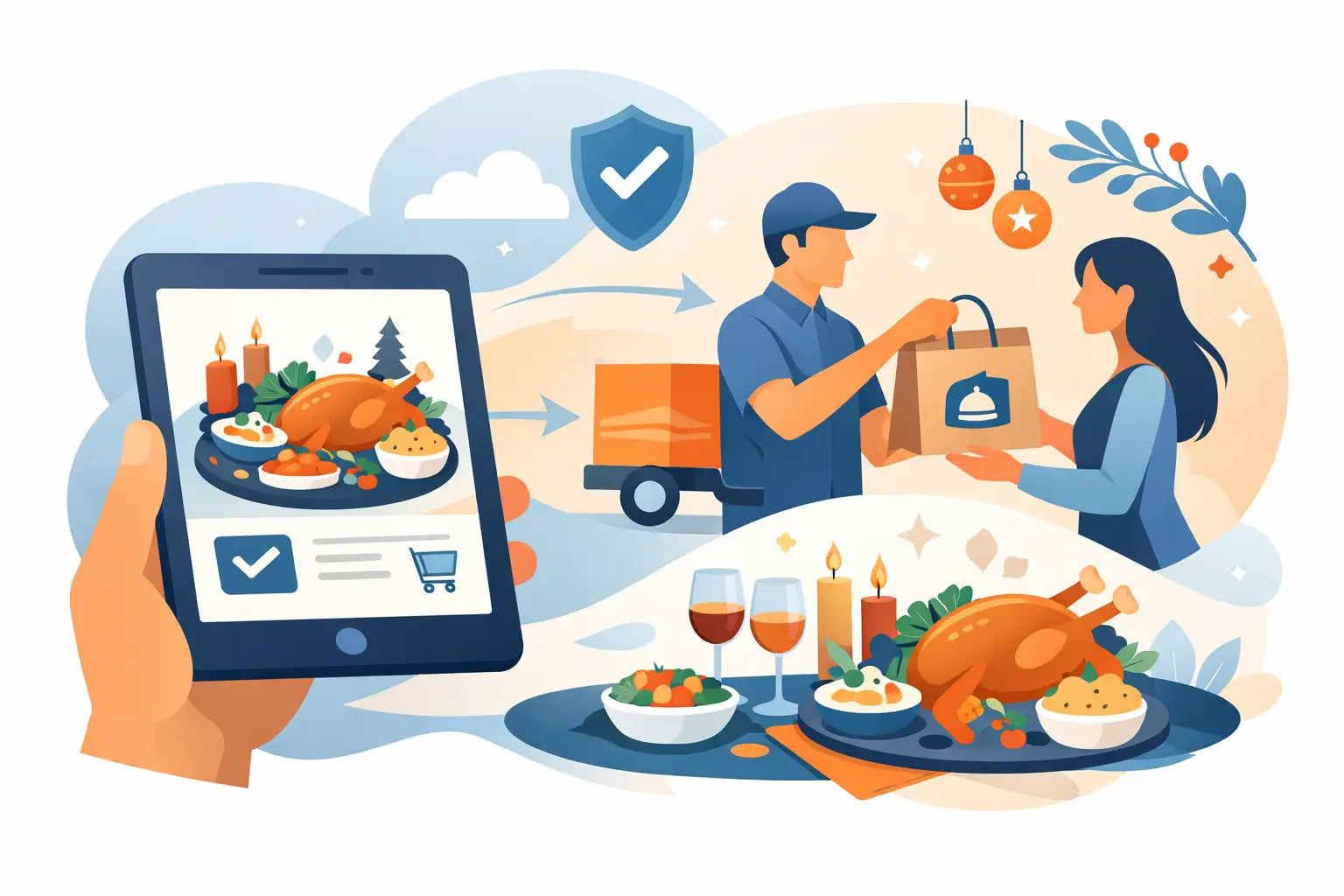 Pre Order Festive Meal Online With Confidence