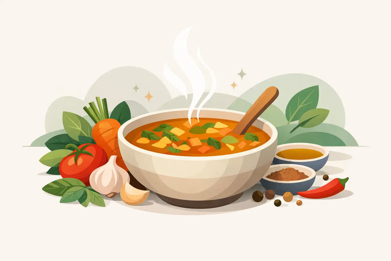 Why Healthy Organic Soup Still Needs Flavor