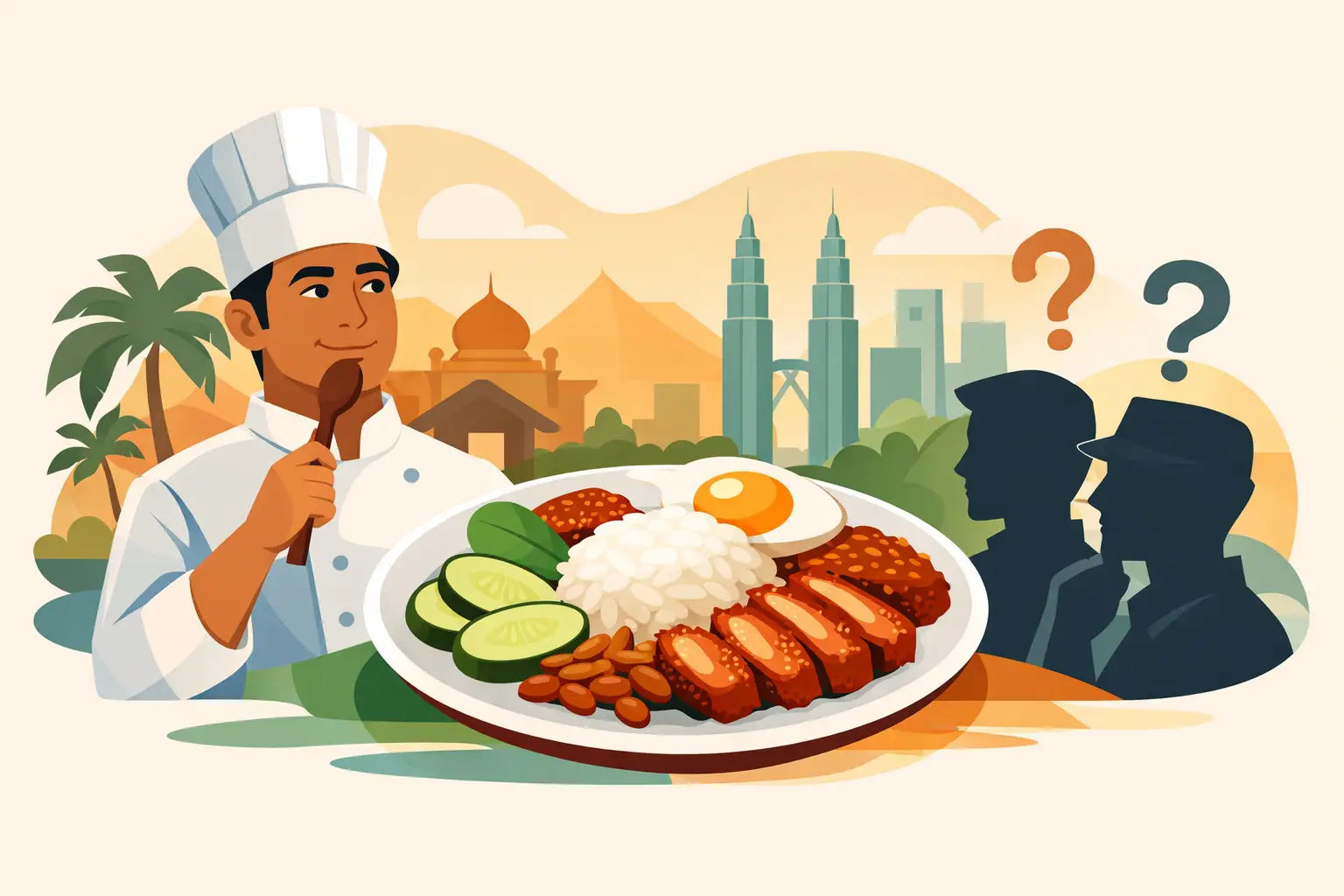 Who Invented Pork Nasi Lemak?