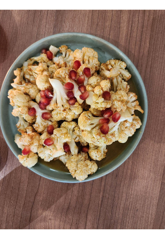 Charred Cauliflowers with In-House Garlic Sauce
