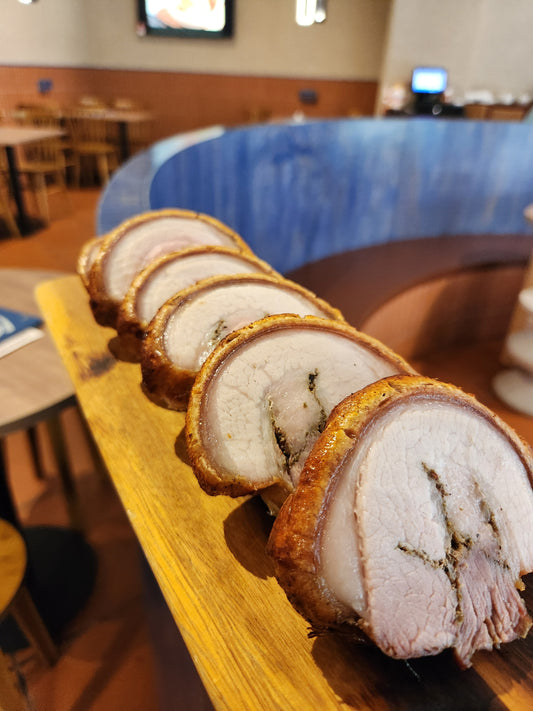 Crackling Skin Pork Porchetta