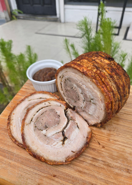 Crackling Skin Pork Porchetta (Freshly Roasted on day of pick up)