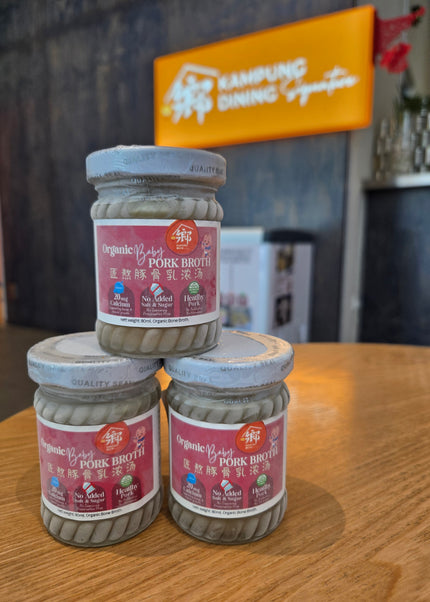 (BABY Version) Organic Pork Broth 80ml *3