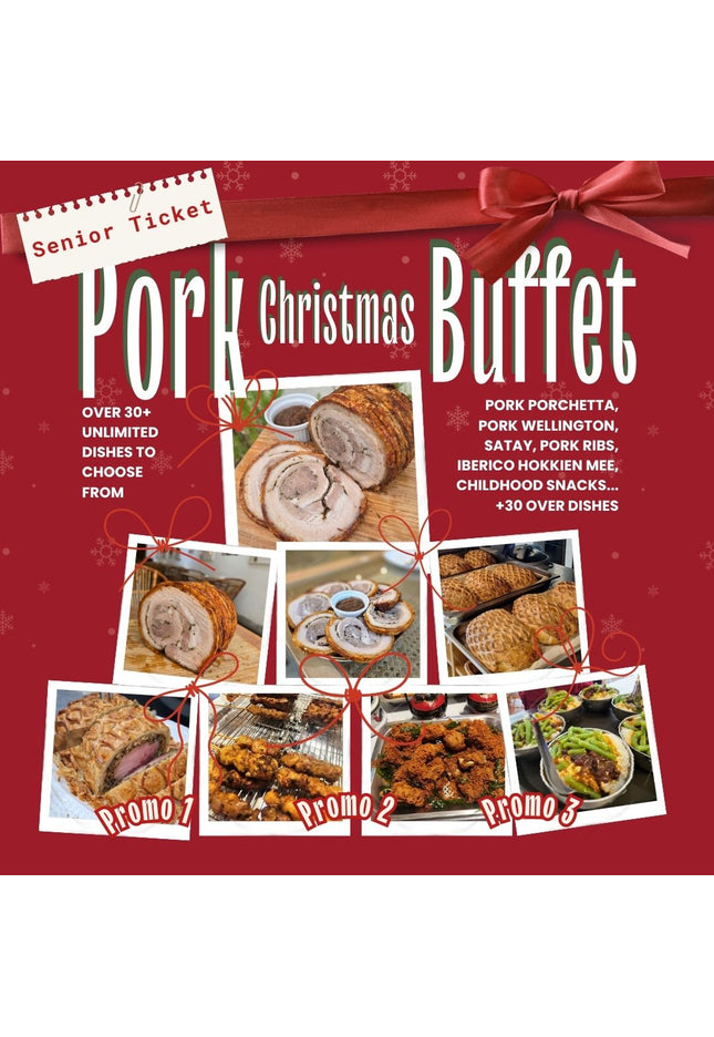 Christmas Buffet Ticket (Seniors 60+)