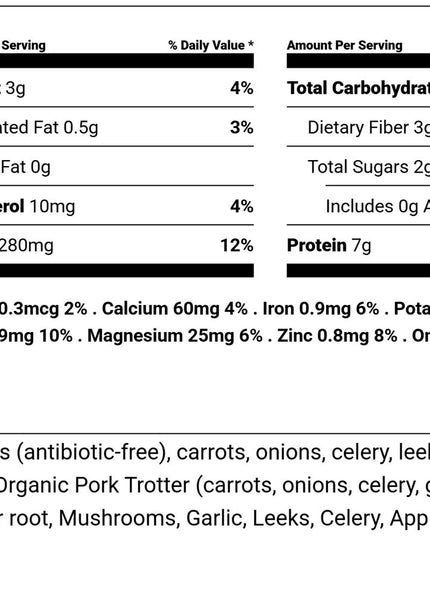 Organic Pork Broth 210ml (Buy 5 FREE 1)