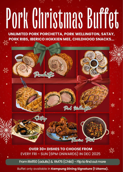 Christmas Buffet Family Ticket (1 Aults + 2 Child)