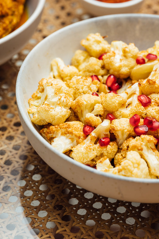 Charred Cauliflowers with In-House Garlic Sauce