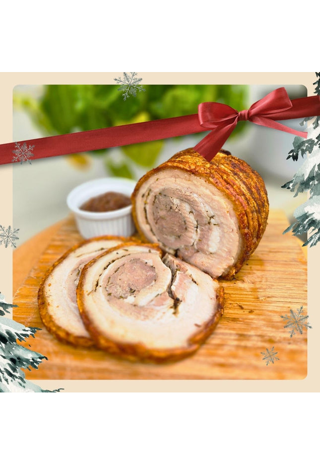 Crackling Skin Pork Porchetta (Freshly Roasted on day of pick up)