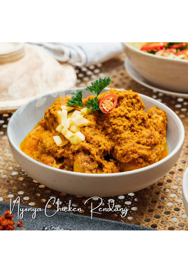 Nyonya Chicken Rendang 冷当咖喱鸡 - FROZEN