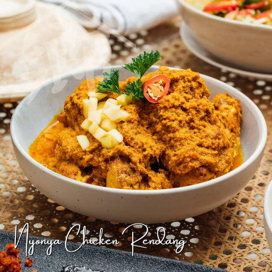 (CNY SEASON) Nyonya Chicken Rendang 冷当咖喱鸡 - FROZEN