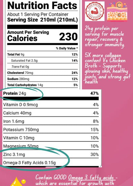 Nourishing Tonkotsu Pork Broth (Buy 5 FREE 1)