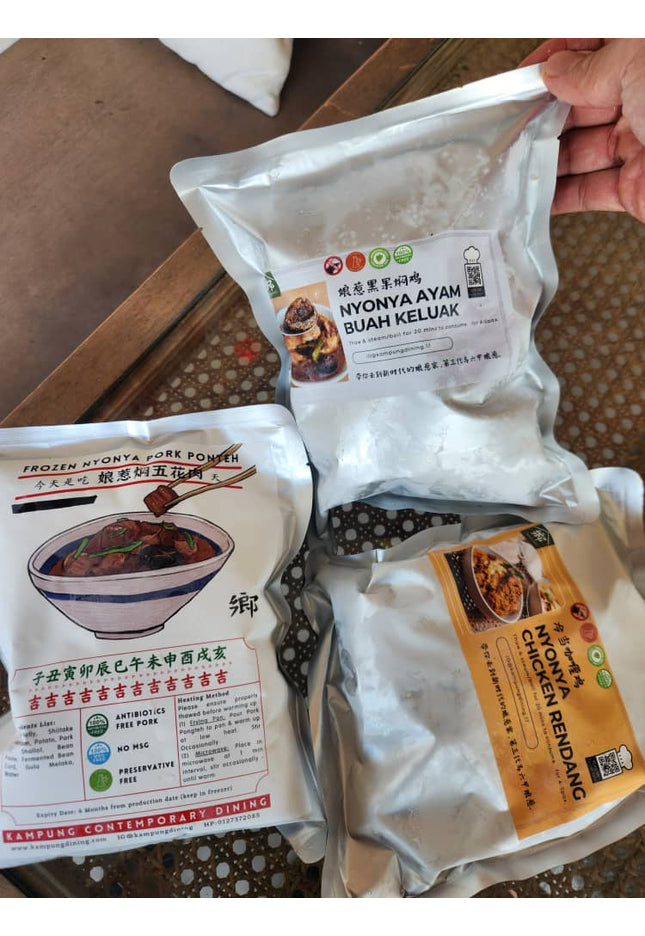 Nyonya Chicken Rendang 冷当咖喱鸡 - FROZEN