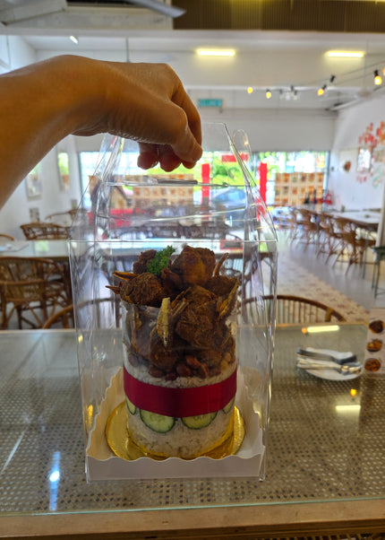 Ayam Goreng Berempah Pork Lard Nasi Lemak Cake (4inch)