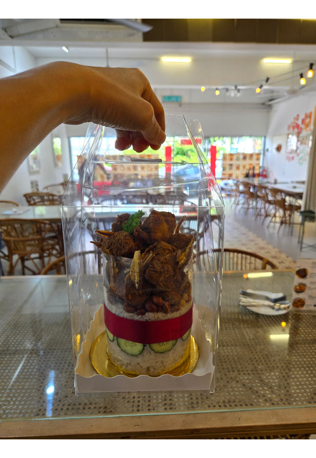 Ayam Goreng Berempah Pork Lard Nasi Lemak Cake (4inch)